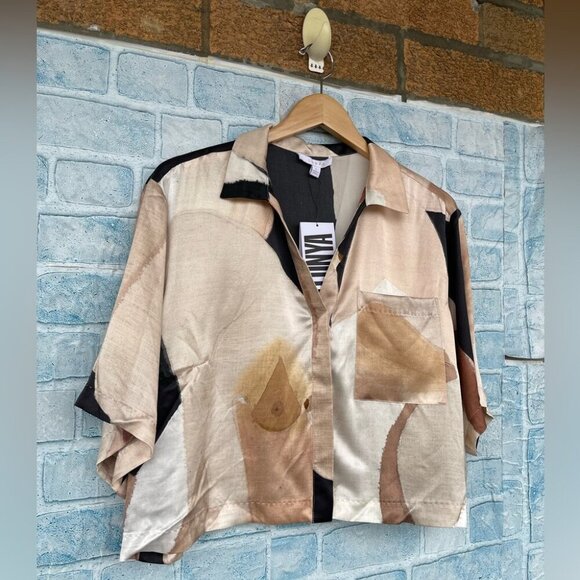 Kristen Giorgi x Lunya Washable Silk top size large - Picture 4 of 16